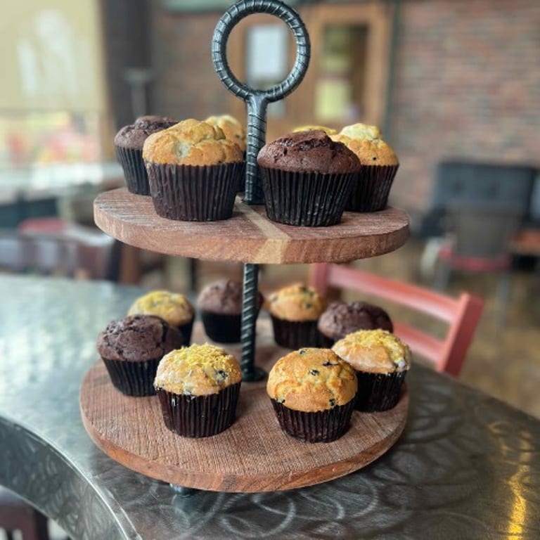 Muffin Selection at Our Cafe