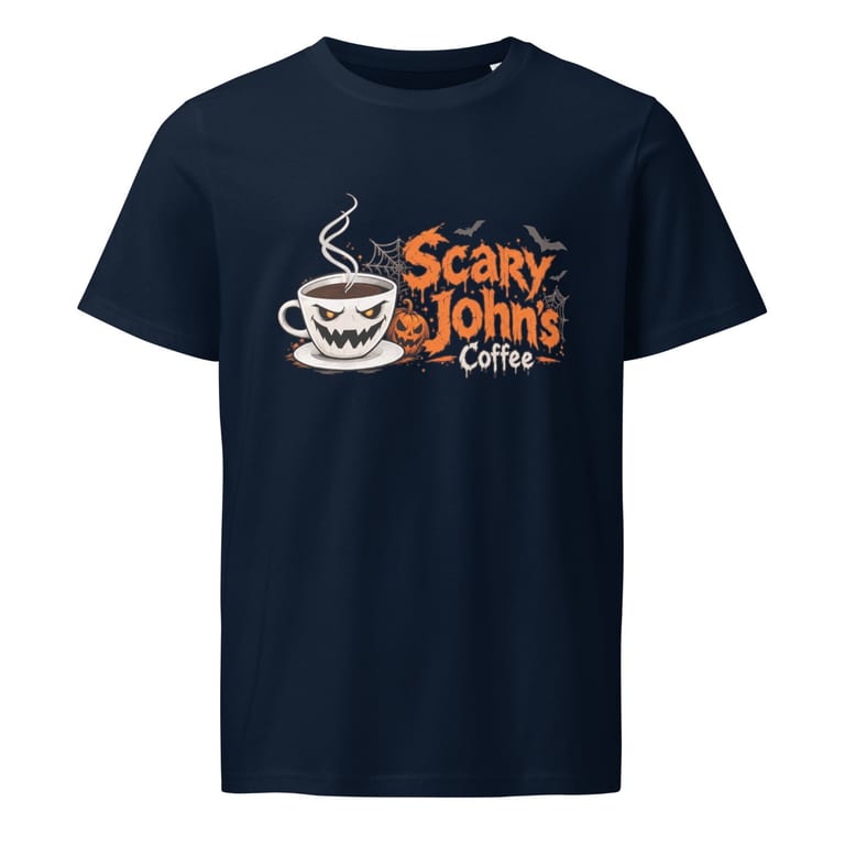 For a limited time only Scary John's Coffee Tee!!!