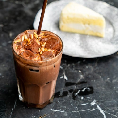 Caramel Mocha Cold.