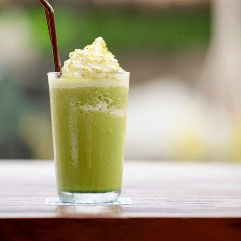Indulge in our matcha smoothie
